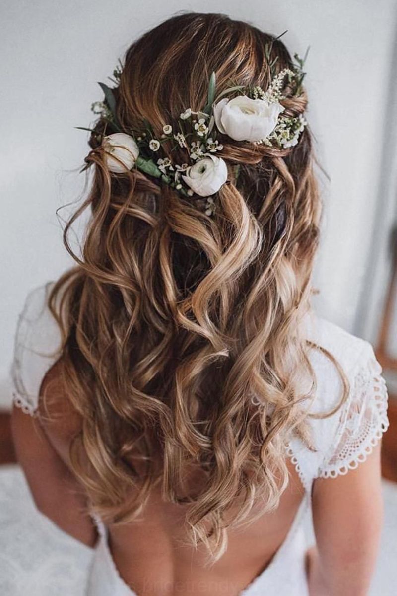SELECCION DE PEINADO DE NOVIA CABELLO SUELTO TENDENCIAS (5)