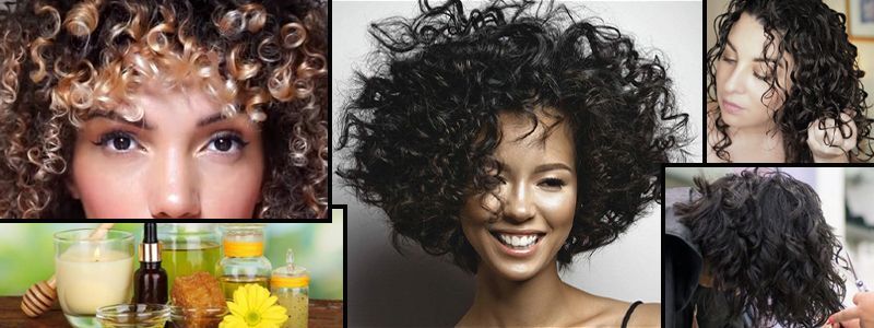 tendencias en pelo rizado