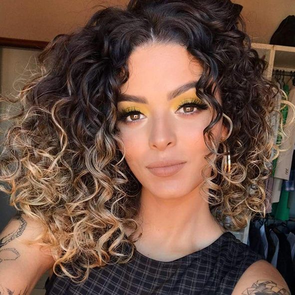 mechas y color para pelo rizado balayage (2)