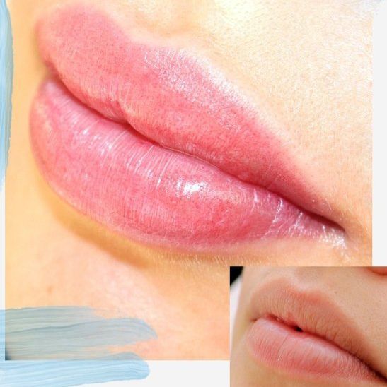 Antes y despues micropigmentacion de labios