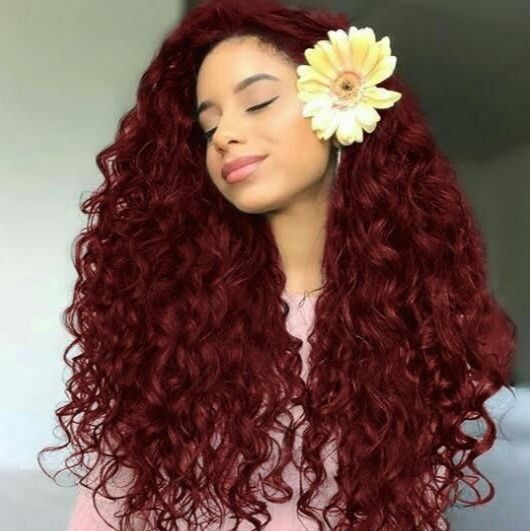 MECHAS Y COLORES ROJIZOS ,COBRIZOS Y PELIROJO ,PELUQUERIA MOURE MALLORCA PELO RIZADO (9)