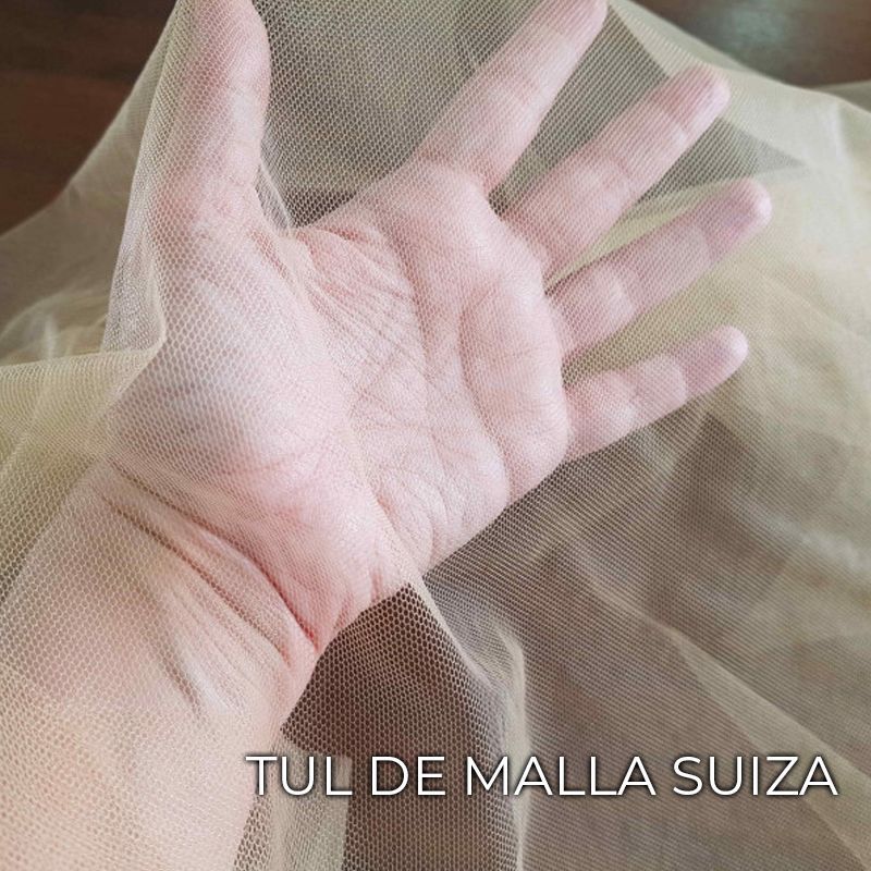 DIFERENTES TULES MALLA SUIZA TRABAJANDOLOS CON PELO COSIDO (17)