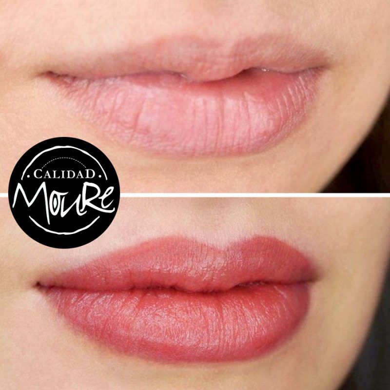 Antes y despues micropigmentacion de labios (2)