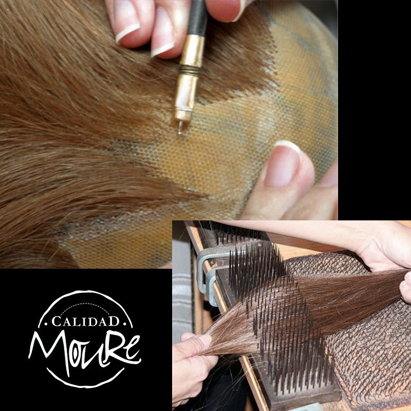 Confeccion de Protesis Malla Suiza Cabello Natural 100% Humano (4)