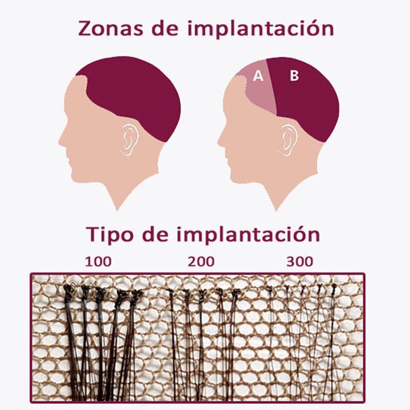 Confeccion de protesis malla suiza cabello natural 100% humano (8)